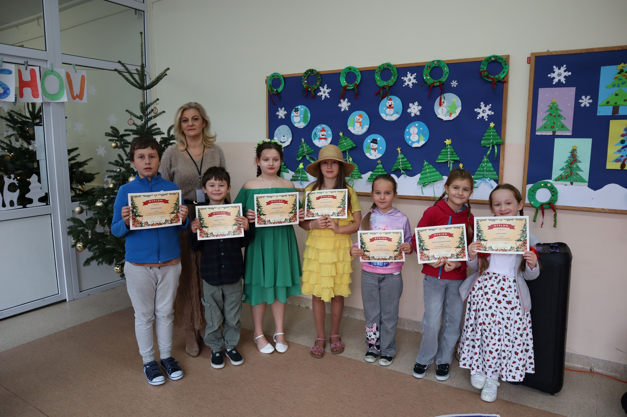 Konkurs „My Christmas card / Meine Weihnachtskarte” rozstrzygnięty!