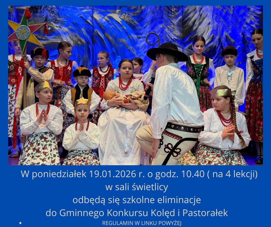 Szkolne eliminacje do Gminnego konkursu Kolęd i Pastorałek