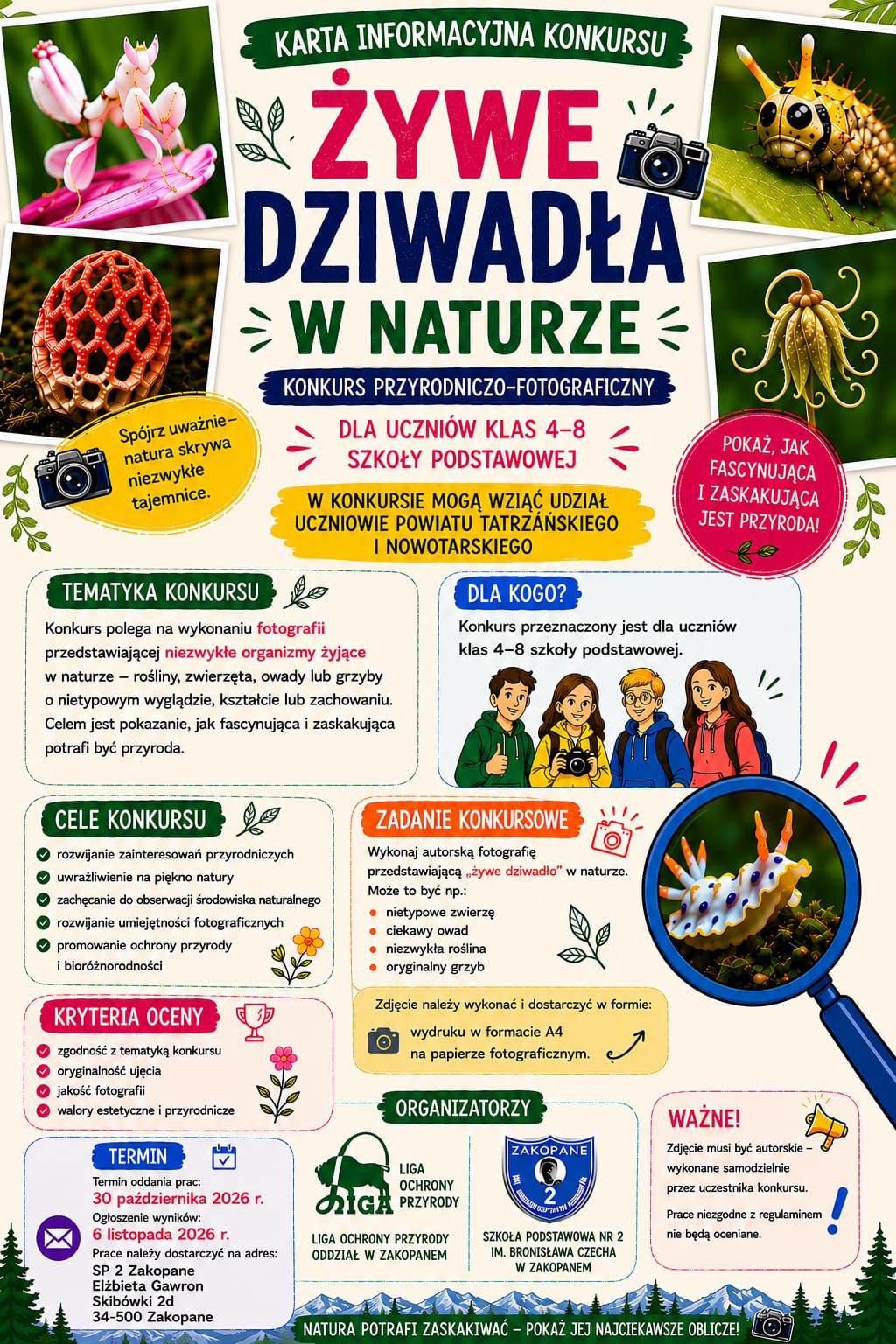Przypominamy … i czekamy na Wasze prace